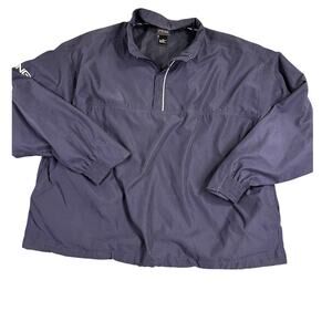 men's navy blue PING Windbreaker XL good condition